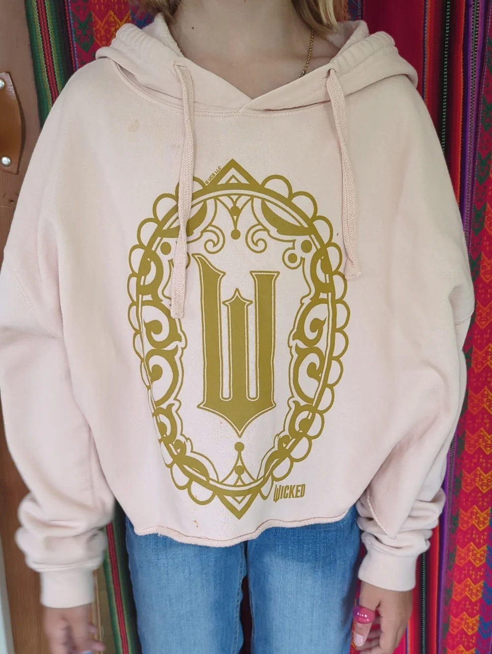 Tweens And Teens Cropped Wicked Sweatshirt